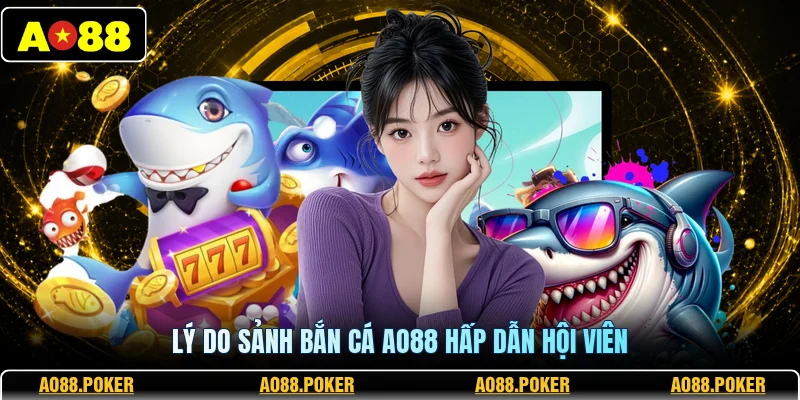 Bắn Cá AO88 1 Lý do sảnh bắn cá AO88 hấp dẫn hội viên