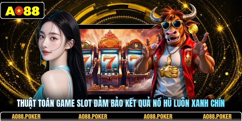 Thuật toán game slot đảm bảo kết quả nổ hũ luôn xanh chín
